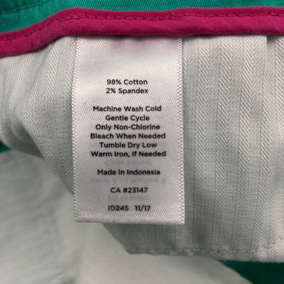 Talbots Green Ankle Pants - Picture 4 of 4